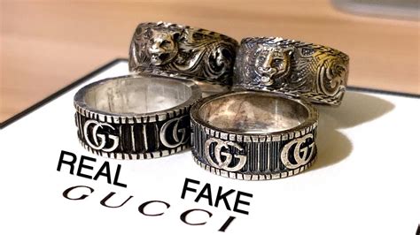 fake gucci sterling ring
